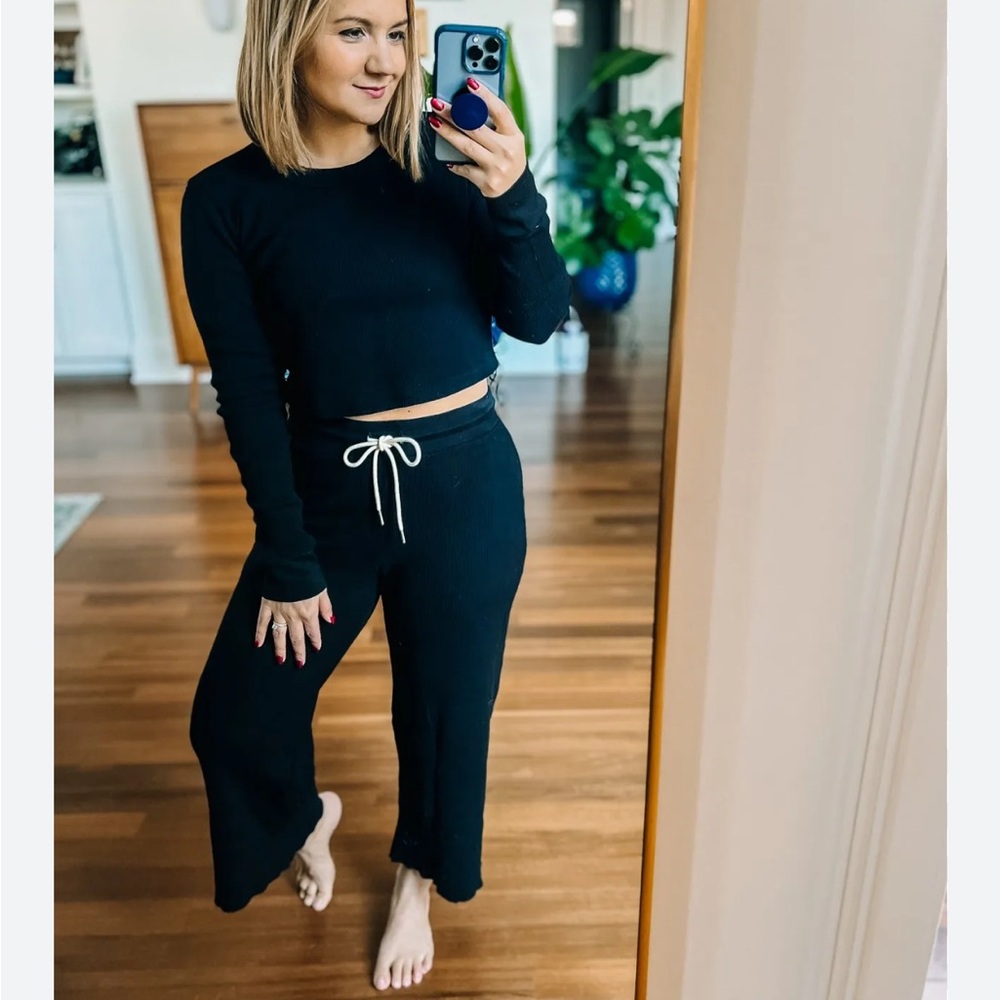 Mate the Label waffle lounge pants